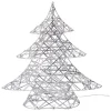 LED Weihnachtsbaum Eisen 30 cm warmweiss