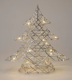 LED Weihnachtsbaum Eisen 30 cm warmweiss