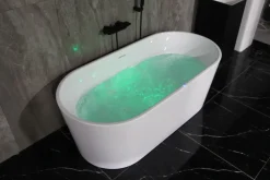 LED Whirlpool Badewanne LIAN 260L