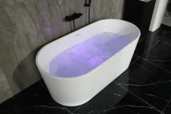 LED Whirlpool Badewanne LIAN 260L