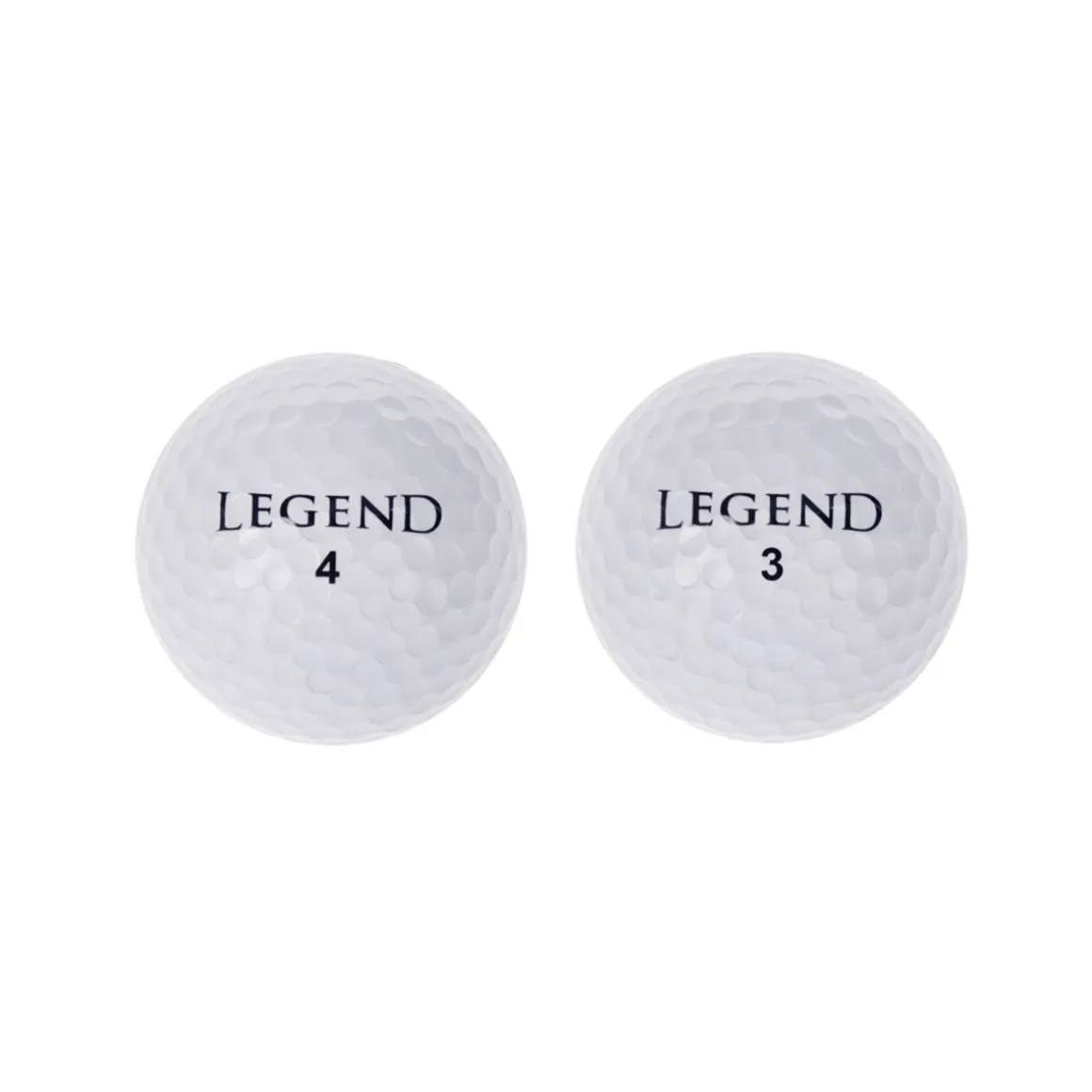 LEGEND Golfball 12er Set 85 Kompression weiss