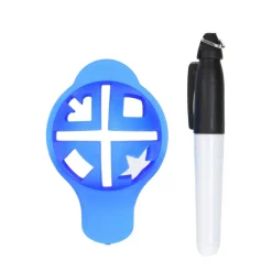 LEGEND Golf Ballmarker Set 2-teilig blau