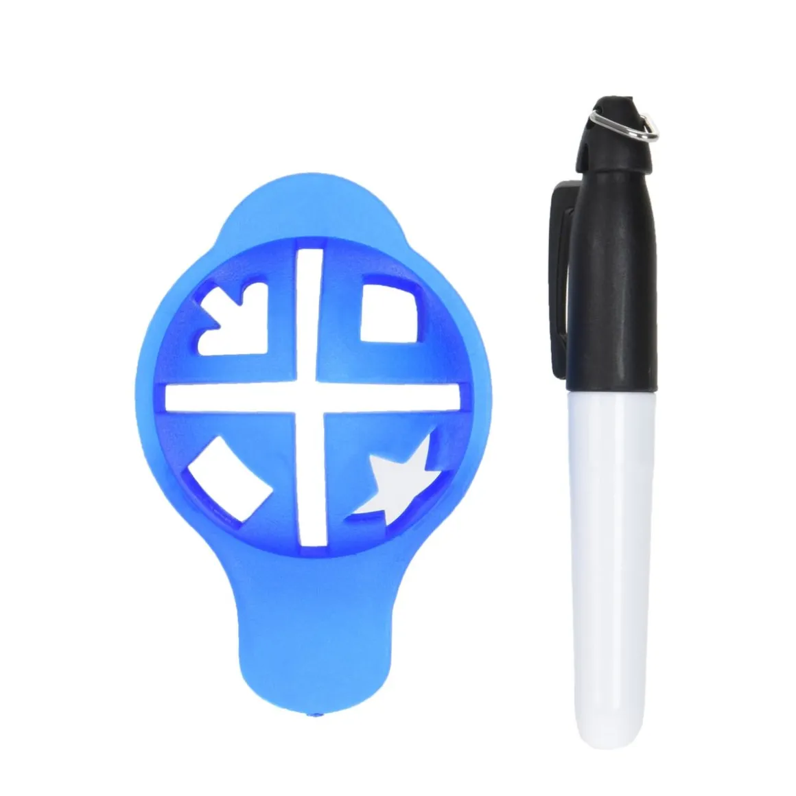 LEGEND Golf Ballmarker Set 2-teilig blau