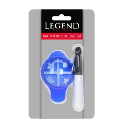LEGEND Golf Ballmarker Set 2-teilig blau
