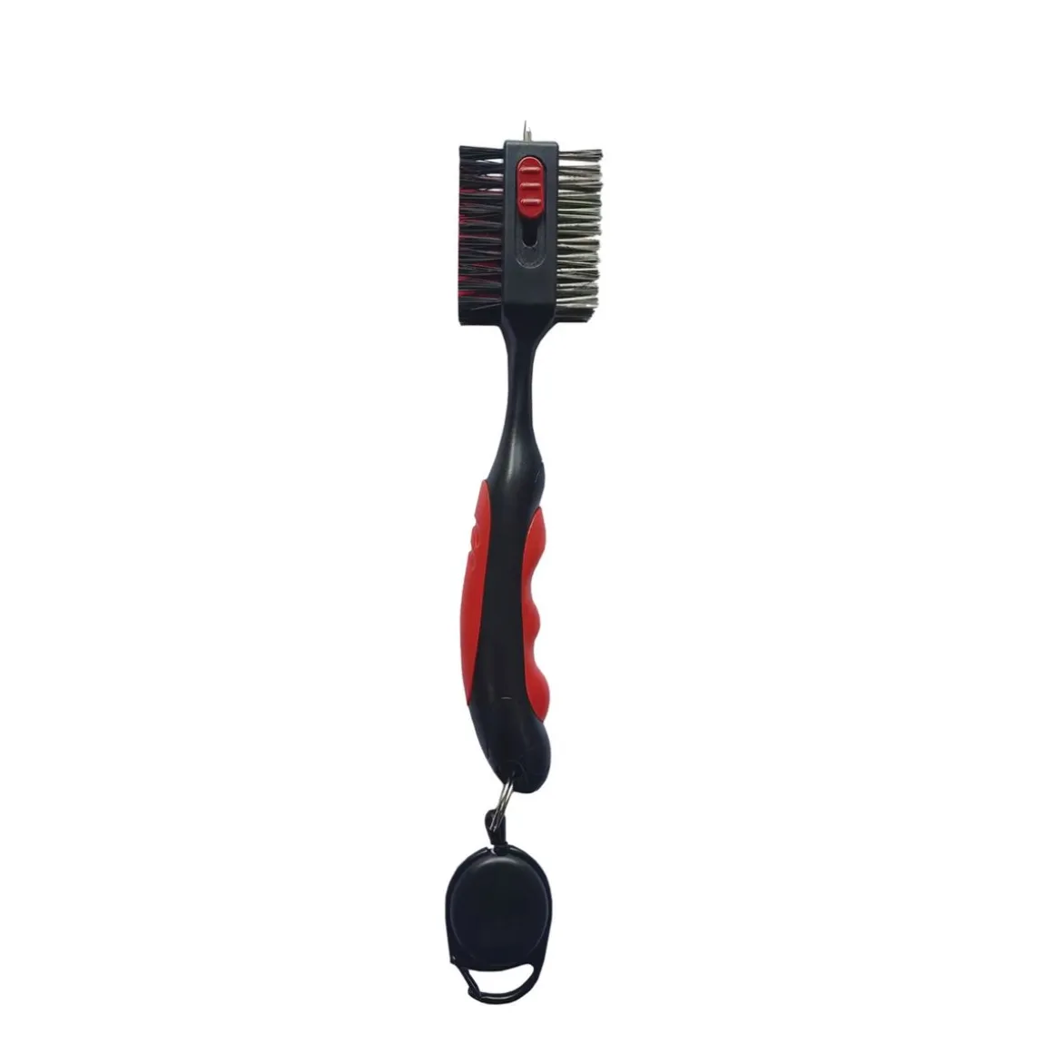 LEGEND Golfbürste Premium 43 cm schwarz/rot