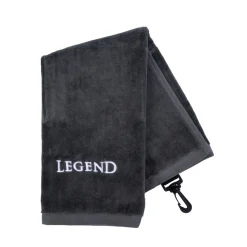 LEGEND Golfhandtuch 41 x 51 cm anthrazit