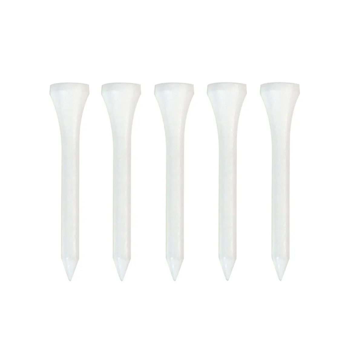 LEGEND Golf Tees 20er Set Holz 83 mm weiss