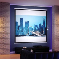 Leinwand Beamer elektrisch 200 x 200 cm