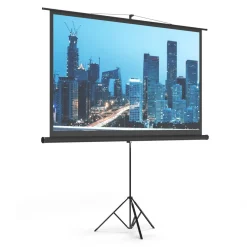 Leinwand Beamer mit Stativ 226 x 130 cm