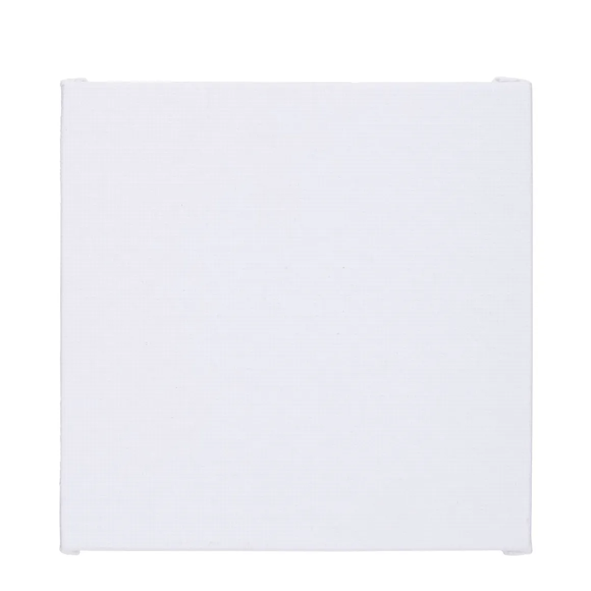 Leinwand 10 x 10 cm 5er Set weiss
