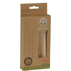 Löffel aus Holz 40er Set