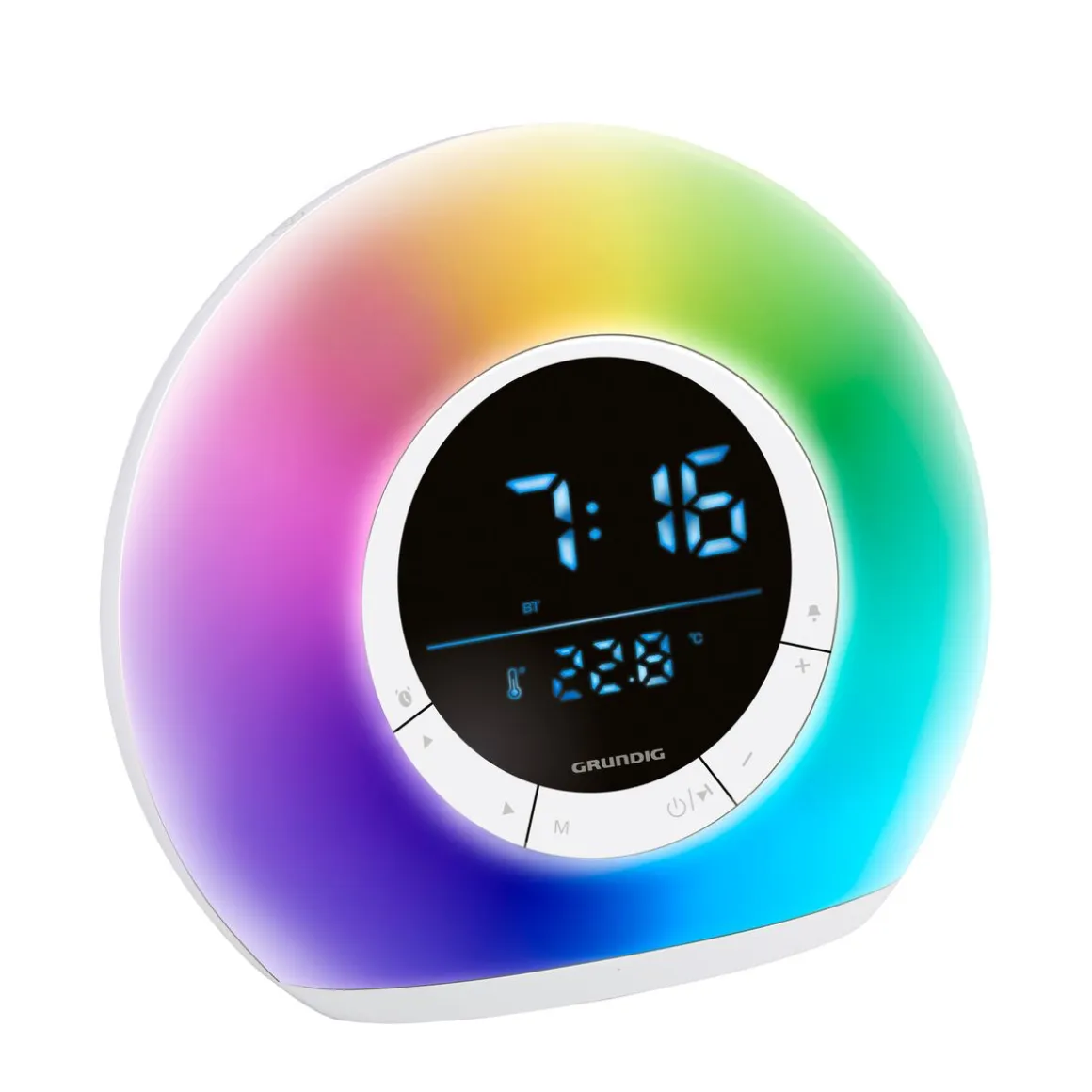 Lichtwecker mit Bluetooth Lautsprecher