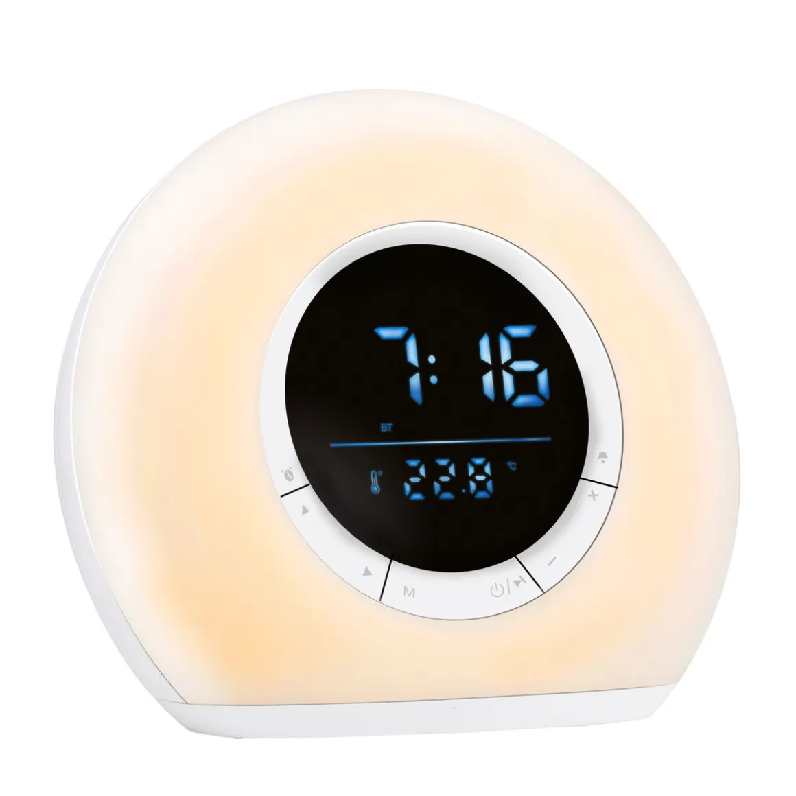 Lichtwecker mit Bluetooth Lautsprecher