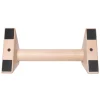 Liegestützgriff Holz 25 cm 2er Set natur