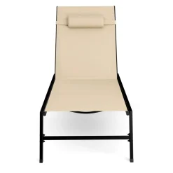 Liegestuhl ADDISON beige