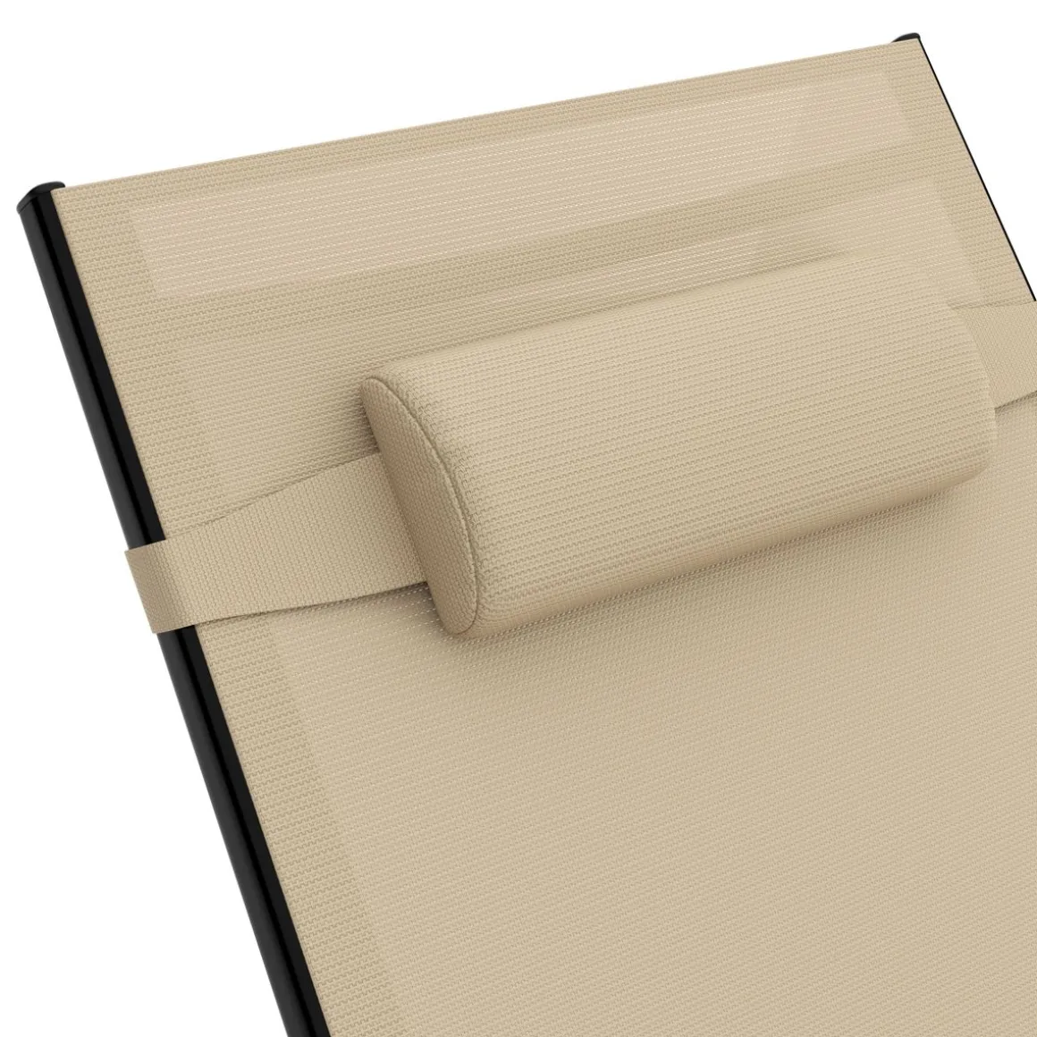 Liegestuhl ADDISON beige