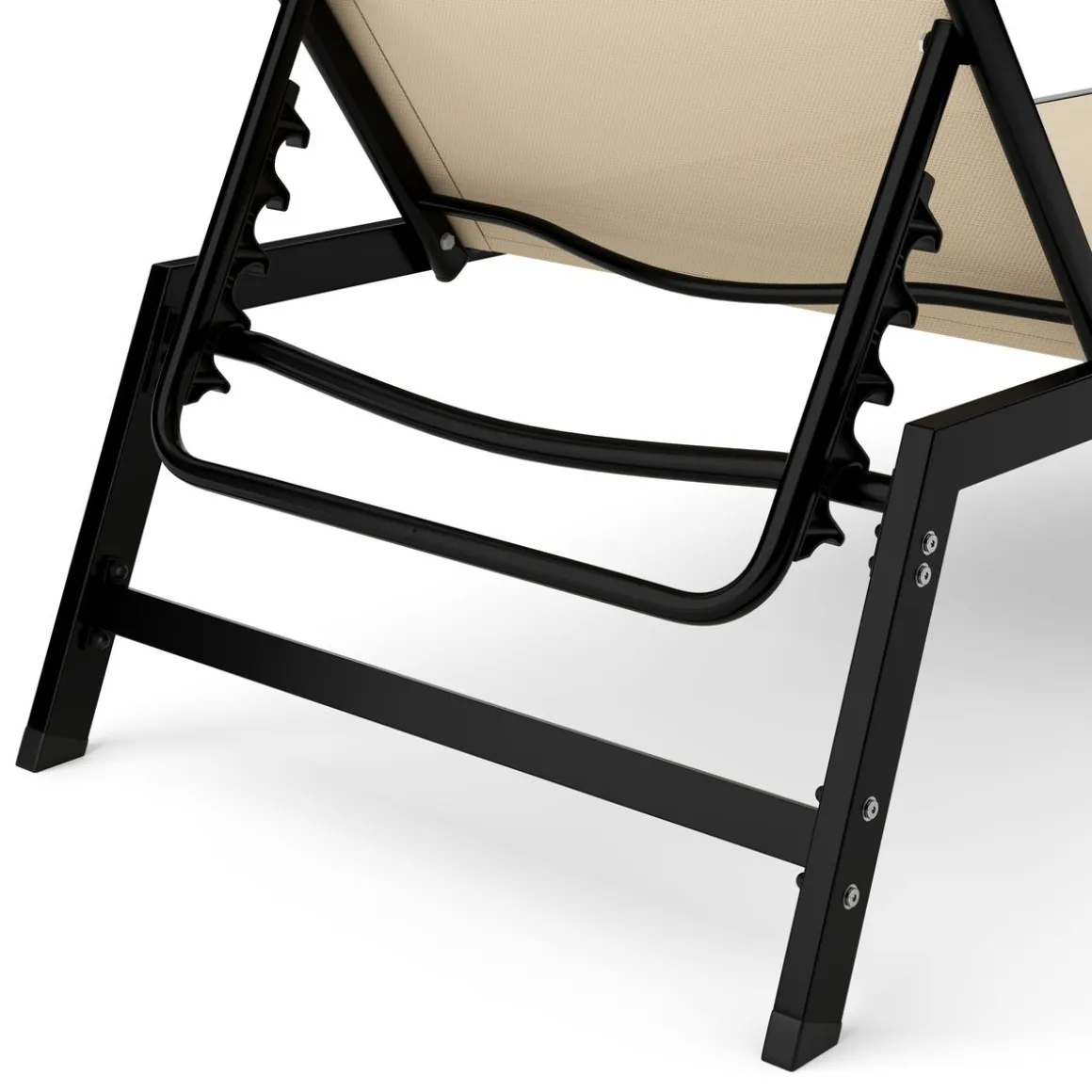 Liegestuhl ADDISON beige