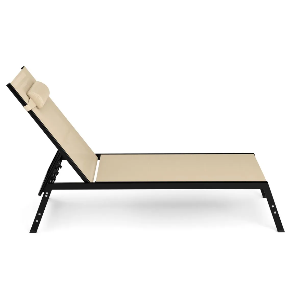 Liegestuhl ADDISON beige