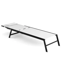 Liegestuhl ADDISON creme
