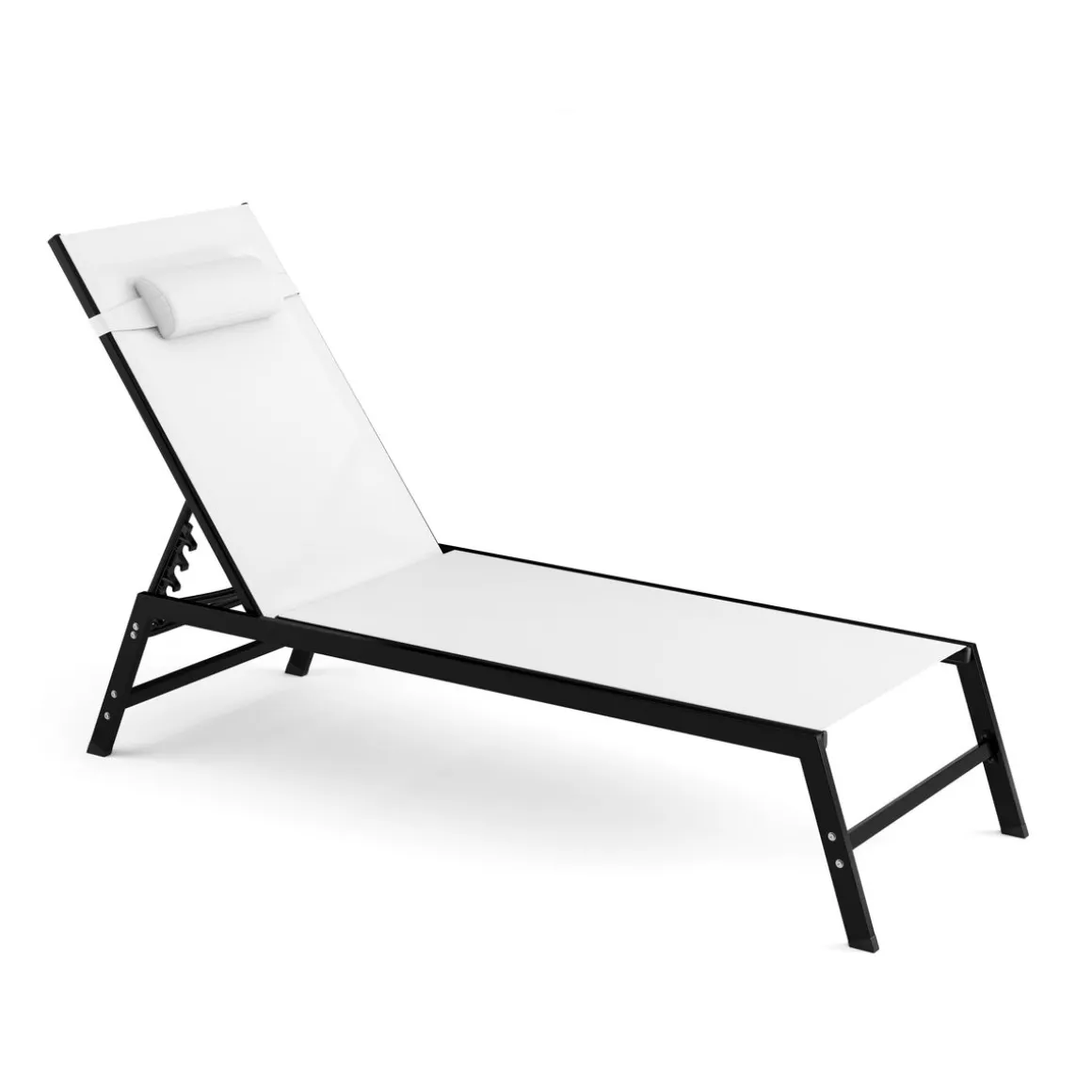 Liegestuhl ADDISON creme