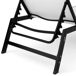 Liegestuhl ADDISON creme
