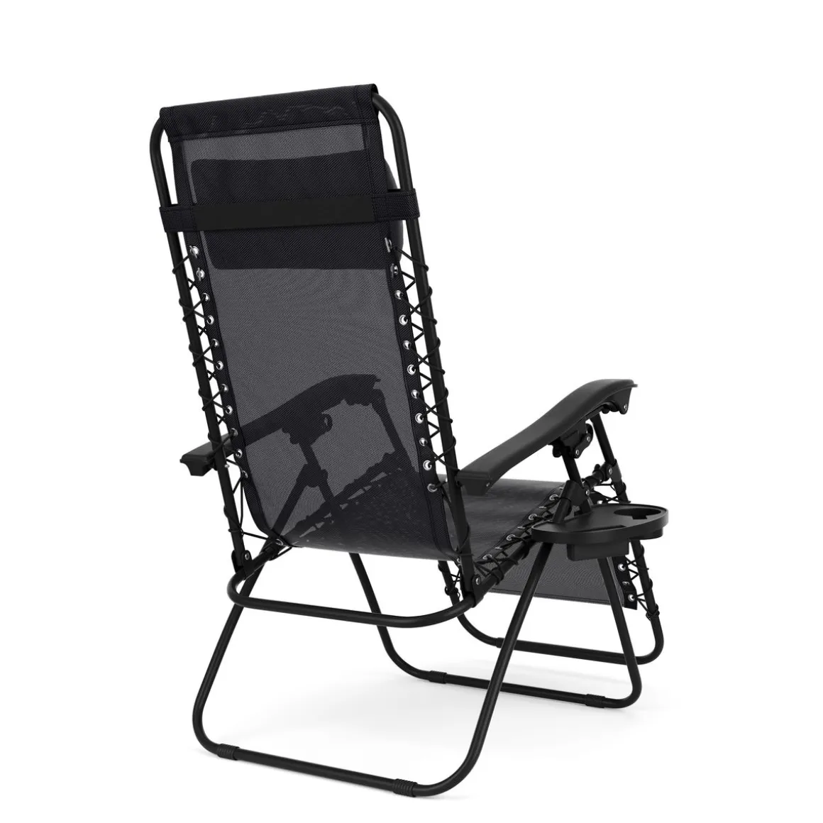 Liegestuhl Campingstuhl DELILAH schwarz