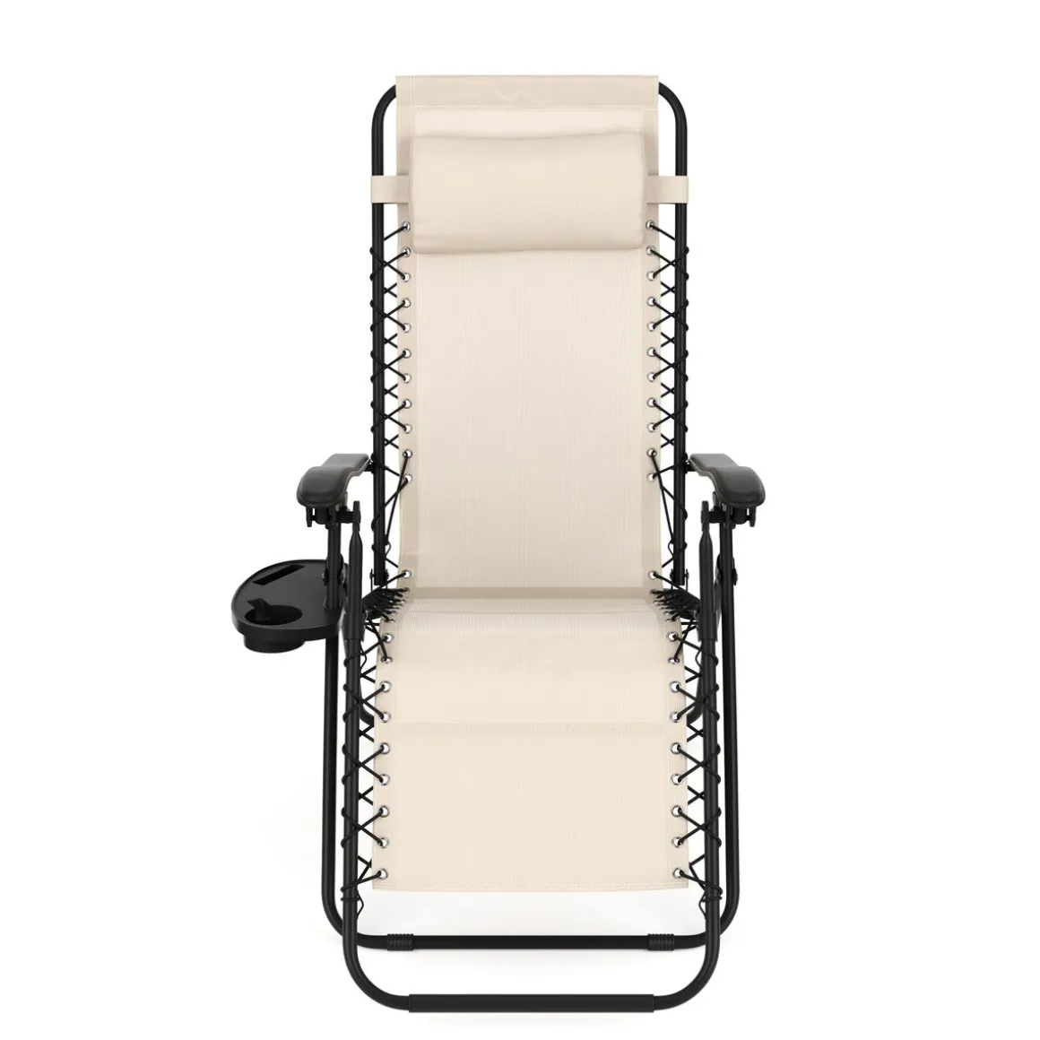 Liegestuhl Campingstuhl DELILAH beige