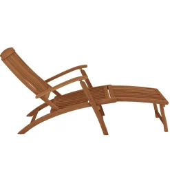 Liegestuhl Holz LAZIO klappbar