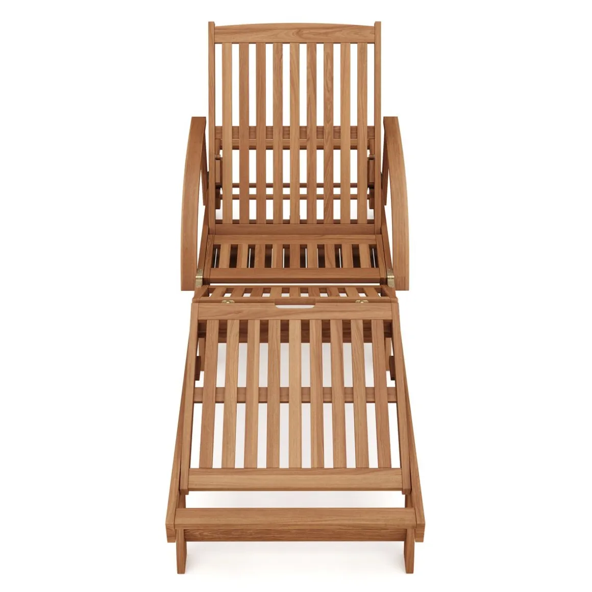 Liegestuhl Holz LEVISA klappbar