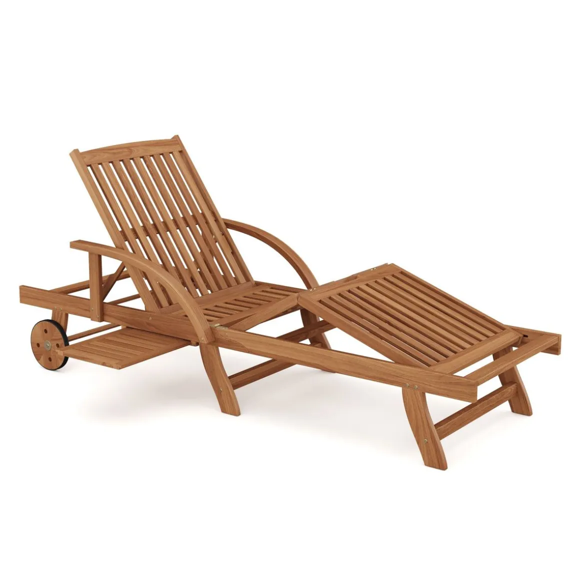 Liegestuhl Holz LEVISA klappbar