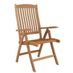 Liegestuhl Holz LIGURIA klappbar