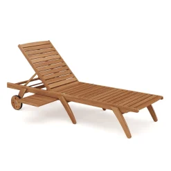 Liegestuhl Holz LOVINA klappbar