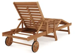 Liegestuhl Holz MAYANA klappbar