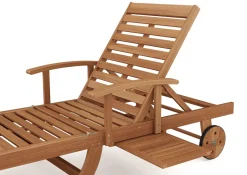Liegestuhl Holz MAYANA klappbar