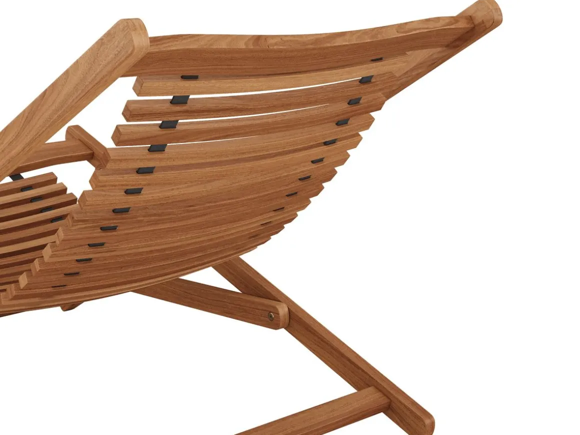Liegestuhl Holz ZAMORA klappbar