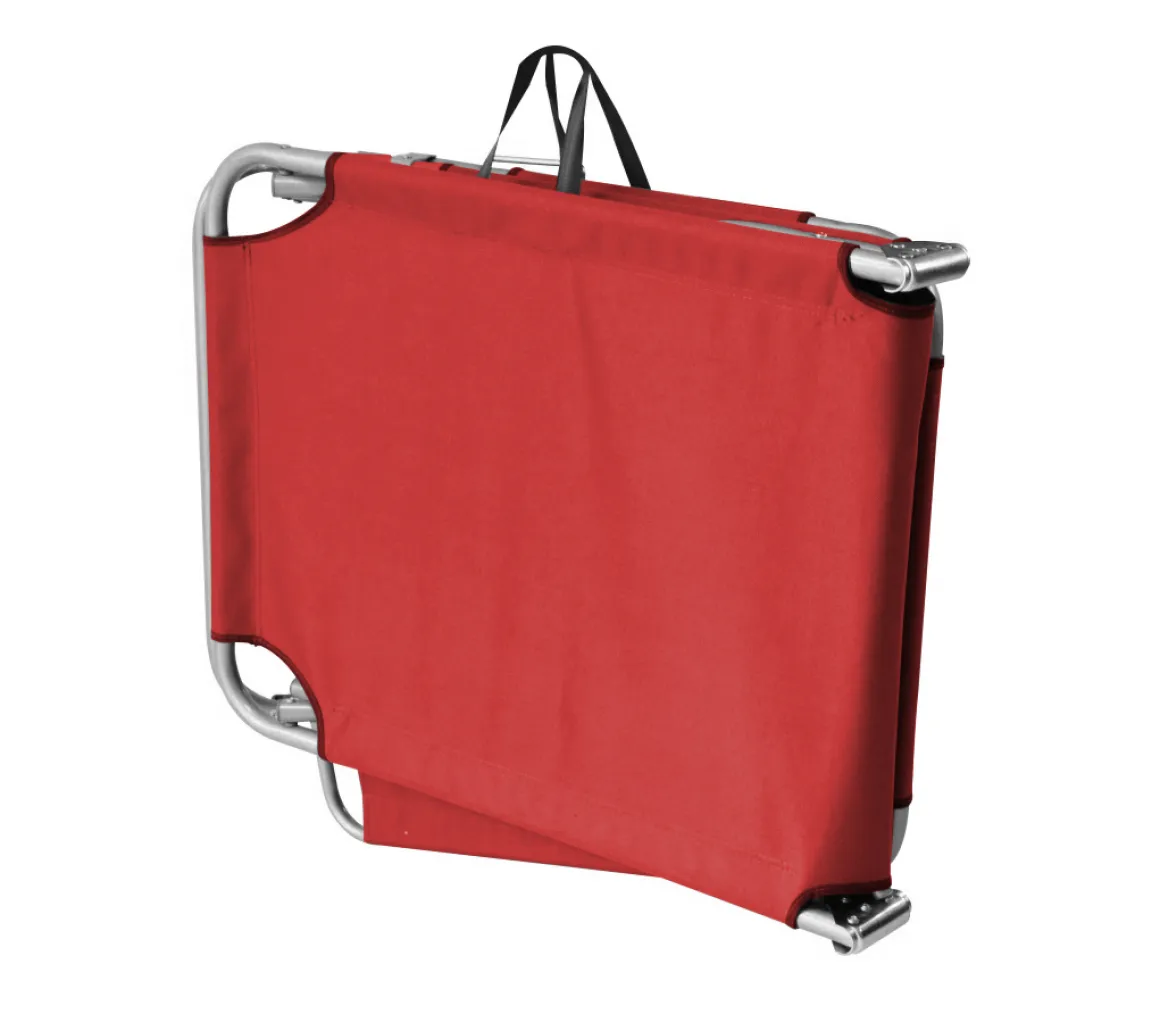 Liegestuhl LETTINO rot