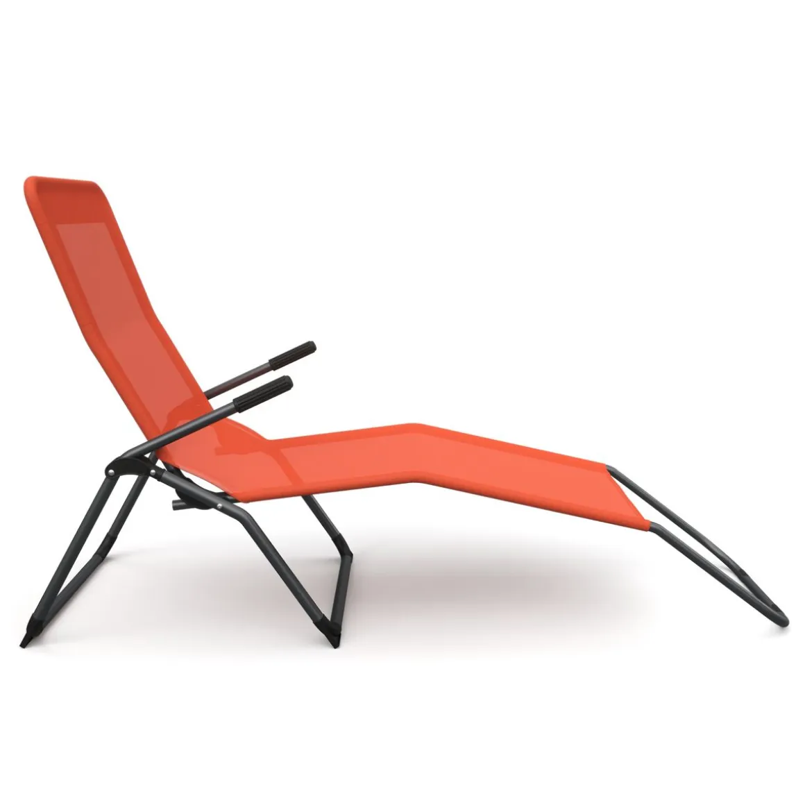 Liegestuhl orange 2er Set