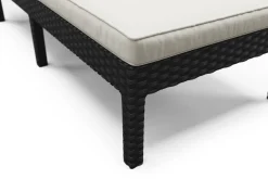 Liegestuhl Rattan COSI schwarz