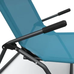 Liegestuhl türkis 2er Set