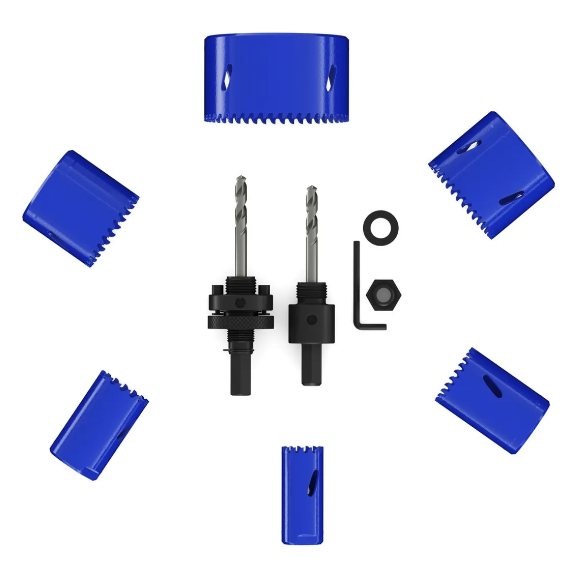 Lochsäge Bimetall Set 9-teilig