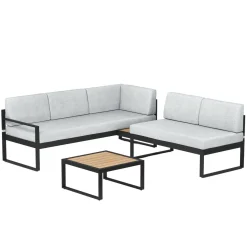 Lounge ALLEGRA hellgrau
