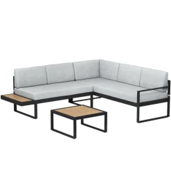 Lounge ALLEGRA hellgrau