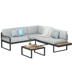 Lounge ALLEGRA hellgrau