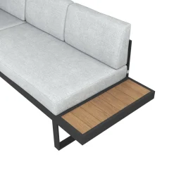 Lounge ALLEGRA hellgrau