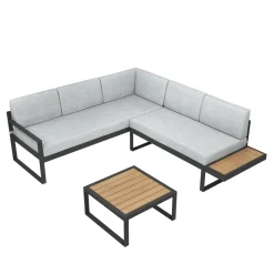 Lounge ALLEGRA hellgrau