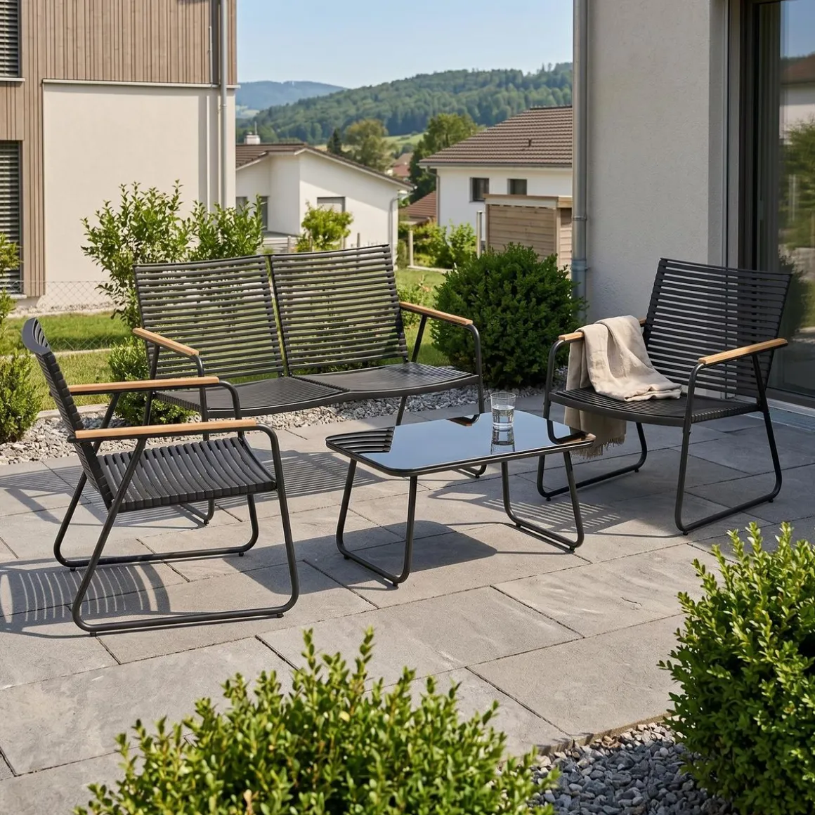 Lounge BANGOR schwarz
