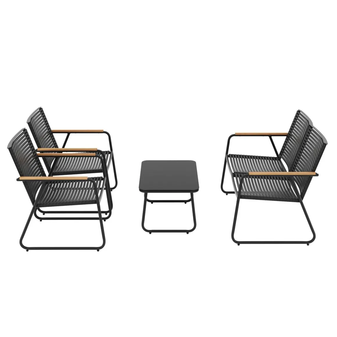 Lounge BANGOR schwarz