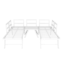 Lounge CALVI multifunktional beige/weiss