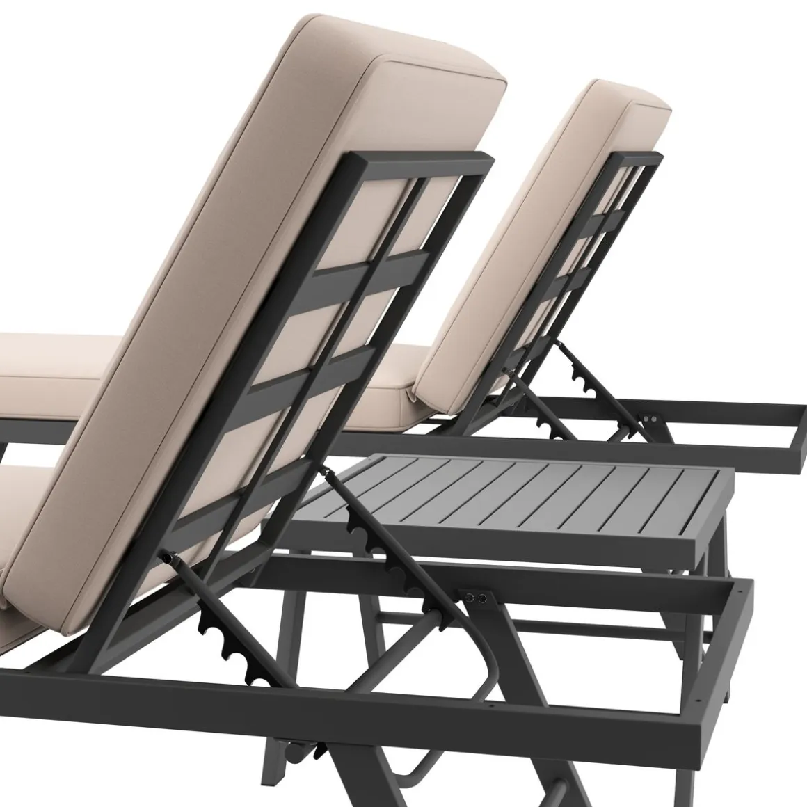 Lounge CALVI multifunktional beige/anthrazit