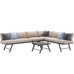 Lounge CALVI multifunktional beige/anthrazit